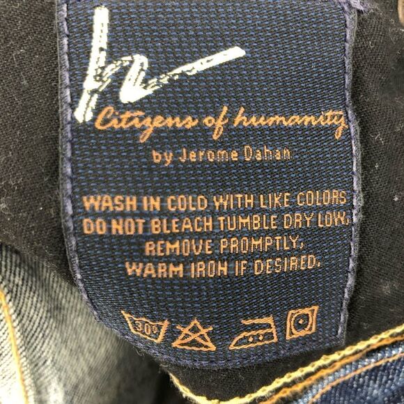 Citizens of humanity Kelly Stretch #063 Cropped Low Waist Jeans Size 27 - Picture 5 of 8